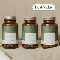 Three bottles of Botanycl SkinClear Elixir